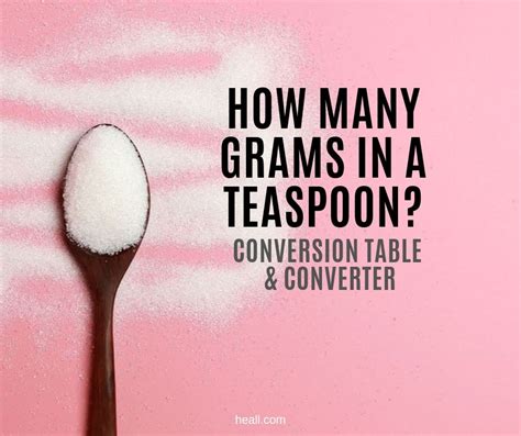 2000 mg how many teaspoons